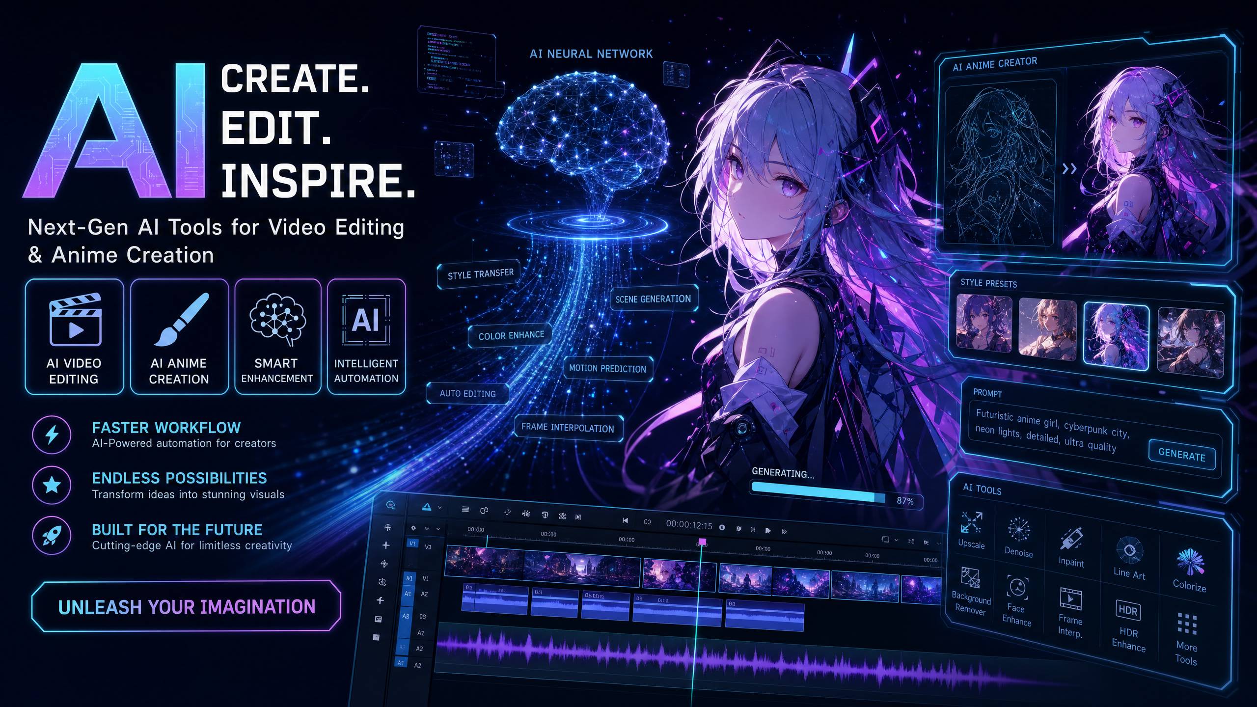 抖音揭秘AI动漫创作工具平台